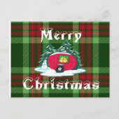 Cartes Pour Fêtes Annuelles Caravane de Noël (Devant)