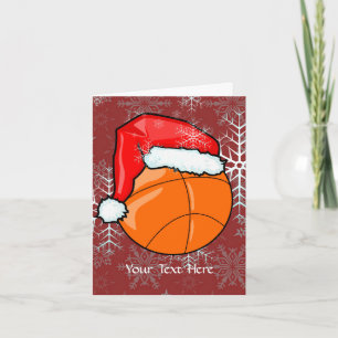 Cartes Pour Fêtes Annuelles Card - Basketball Christmas