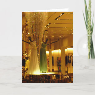 Cartes Pour Fêtes Annuelles Card de Mannequins