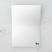 Cartes Pour Fêtes Annuelles Cardigan Corgis Pulling Santa's Sleigh (Intérieur)