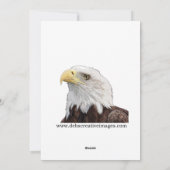 Cartes Pour Fêtes Annuelles Cardinal de Noël de neige (Dos)