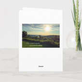 Cartes Pour Fêtes Annuelles Cardinal de Noël de neige (Dos)