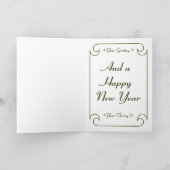 Cartes Pour Fêtes Annuelles Cardinaux d'hiver (Intérieur)