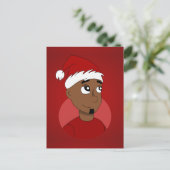 Cartes Pour Fêtes Annuelles Caricature de Noël (Debout devant)