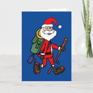 Cartes Pour Fêtes Annuelles Caricature de Noël du Père Noël