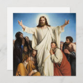 Cartes Pour Fêtes Annuelles Carl Bloch, Consolator, (Devant / Derrière)