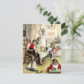 Cartes Pour Fêtes Annuelles Carl Larsson Noël matin (Debout devant)