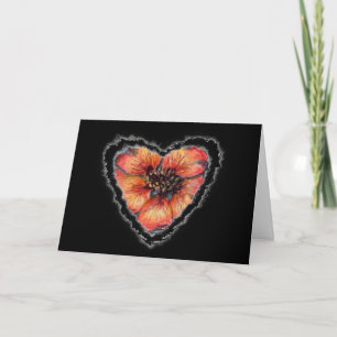 Cartes Pour Fêtes Annuelles Carlet Heart Valentine Love Romance Card