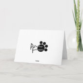 Cartes Pour Fêtes Annuelles carlin de Noël de Peticularfashions.com (Dos)