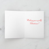 Cartes Pour Fêtes Annuelles Carol de Noël : "Jolly Old Santa Claus" (Intérieur)