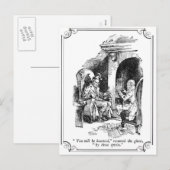 Cartes Pour Fêtes Annuelles Carol de Noël : Vous Serez Hantée (Devant / Derrière)