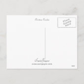 Cartes Pour Fêtes Annuelles Caroleurs de Noël (Dos)