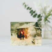 Cartes Pour Fêtes Annuelles Caroleurs ukrainiens de Noël (Debout devant)