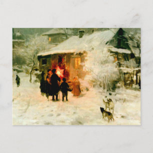 Cartes Pour Fêtes Annuelles Caroleurs ukrainiens de Noël