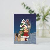 Cartes Pour Fêtes Annuelles Carols de Christmas (Debout devant)