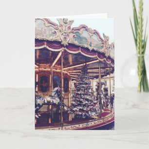 Cartes Pour Fêtes Annuelles Carousel de Christmas