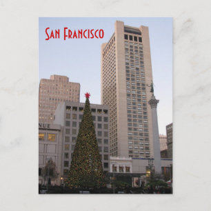 Cartes Pour Fêtes Annuelles Carré de l'Union Noël - San Francisco