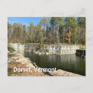 Cartes Pour Fêtes Annuelles Carrière de Dorset dans le Vermont