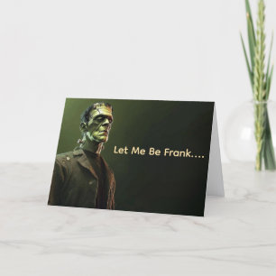 Cartes Pour Fêtes Annuelles "Carte Halloween Frankenstein