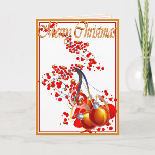 Cartes Pour Fêtes Annuelles Carte, Noël, Nouvel An, Fête - Ornements