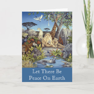 Cartes Pour Fêtes Annuelles "Carte Paix sur Terre