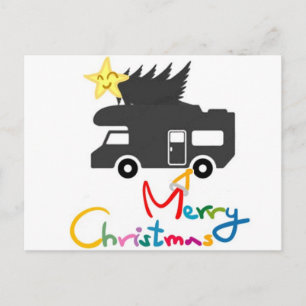 CARTES POUR FÊTES ANNUELLES *CARTE POST* POUR LE HAPPY R.V. VACANCES