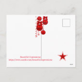 Cartes Pour Fêtes Annuelles Cartes de vœux de fêtes Beautiful Expressions (Dos)