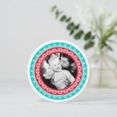 Cartes Pour Fêtes Annuelles Cartes photos de Fêtes rondes (Debout devant)