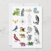 Cartes Pour Fêtes Annuelles Carton d'invitation de mariage élégant écriture cl (Dos)