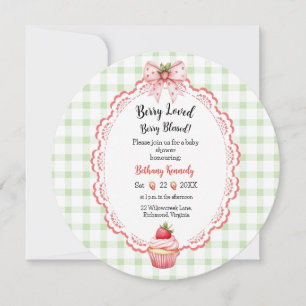 Cartes Pour Fêtes Annuelles Carton d'invitation rond pour Baby Shower sur le t