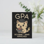 Cartes Pour Fêtes Annuelles Cartoon Funny Scholar Thon Patrouilles (Debout devant)