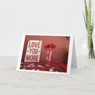 CARTES POUR FÊTES ANNUELLES "CAS IN LOVE WITH YOU EVERY DAY"
