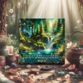 Cartes Pour Fêtes Annuelles Cascade Whimsical Bible Verse Pâques