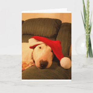 Cartes Pour Fêtes Annuelles casquette de père Noël de Noël de merra