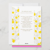 Cartes Pour Fêtes Annuelles Casse-noisette aquarelle excentrique adore les cit (Dos)