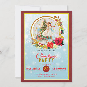 Cartes Pour Fêtes Annuelles Casse-Noisette Ballerine - Fête de Noël