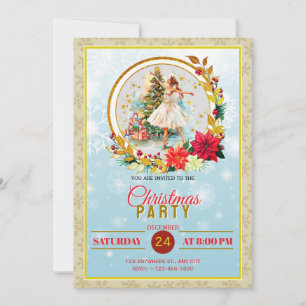 Cartes Pour Fêtes Annuelles Casse-Noisette Ballerine - Fête de Noël