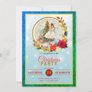 Cartes Pour Fêtes Annuelles Casse-Noisette Ballerine - Fête de Noël
