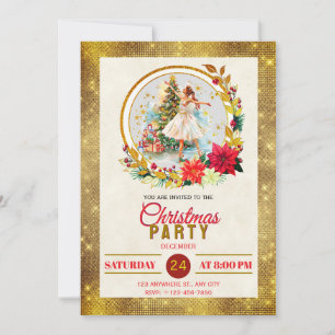 Cartes Pour Fêtes Annuelles Casse-Noisette Ballerine - Fête de Noël