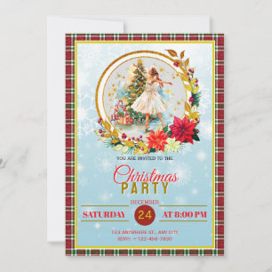 Cartes Pour Fêtes Annuelles Casse-Noisette Ballerine - Fête de Noël
