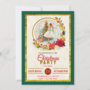 Cartes Pour Fêtes Annuelles Casse-Noisette Ballerine - Fête de Noël