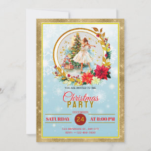 Cartes Pour Fêtes Annuelles Casse-Noisette Ballerine - Fête de Noël