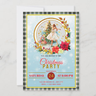 Cartes Pour Fêtes Annuelles Casse-Noisette Ballerine - Fête de Noël