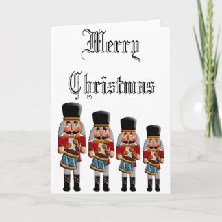 Cartes Pour Fêtes Annuelles Casse-noisette de Noël coloré rétro