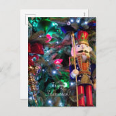 Cartes Pour Fêtes Annuelles casse-noisette et élément décoratif (Devant / Derrière)