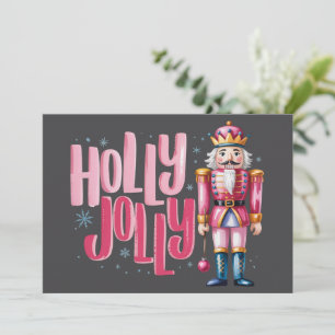Cartes Pour Fêtes Annuelles Casse-Noisette Joyeux Noël Coquette Prépa