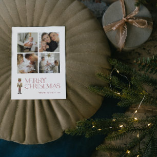 Cartes Pour Fêtes Annuelles Casse-noisette moderne Joyeux Noël 4 Photo