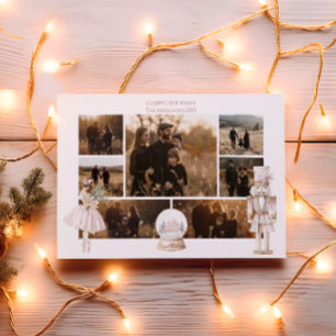 Cartes Pour Fêtes Annuelles Casse-Noisette Noël Blush Photo