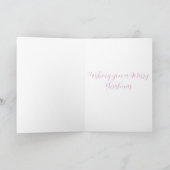 Cartes Pour Fêtes Annuelles Casse-Noisette Rose de Noël (Intérieur)