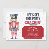 Cartes Pour Fêtes Annuelles Casse-noisettes de Noël, on va faire craquer cette (Devant)